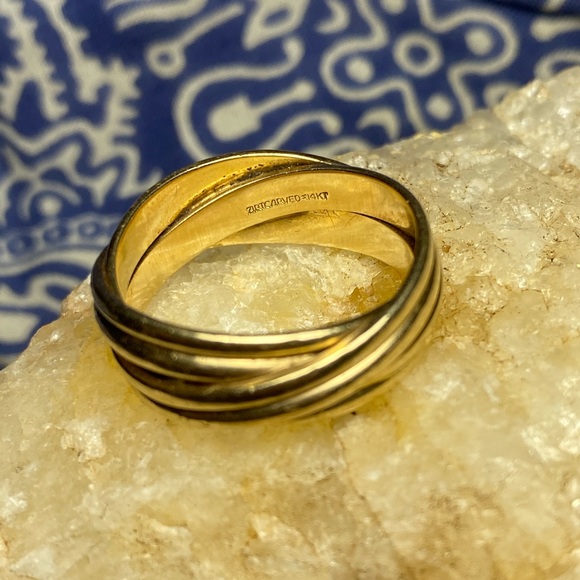 Artcarved 14k Yellow Gold Unisex Wrap Ring - Picture 5 of 5